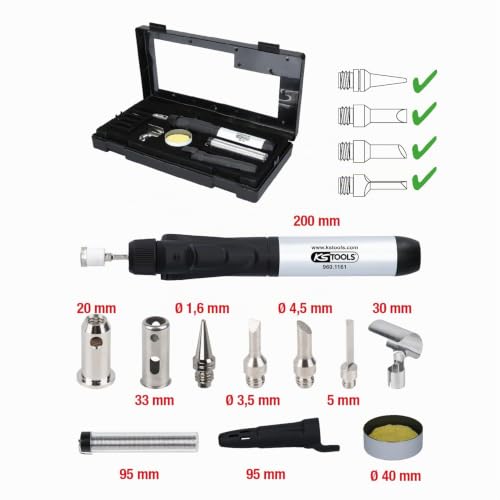 KS Tools 960.1160 micro set de soudure 11 pièces