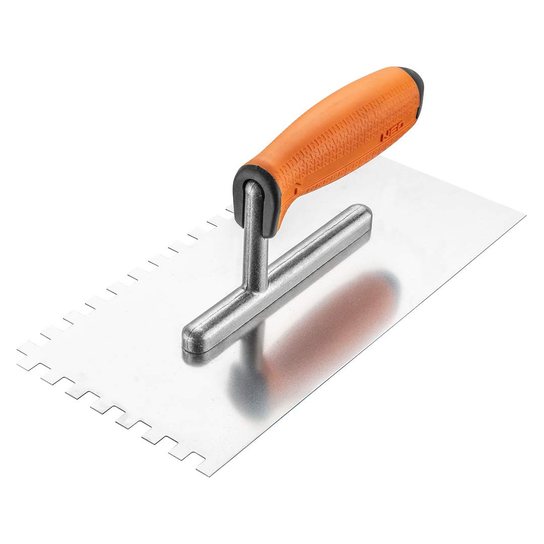 NEO TOOLS Truelle Lissage Dentelée 6x6x6 mm inox