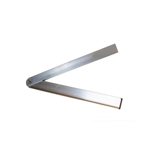 Mondelin fausse équerre à talon alu 50 cm argent