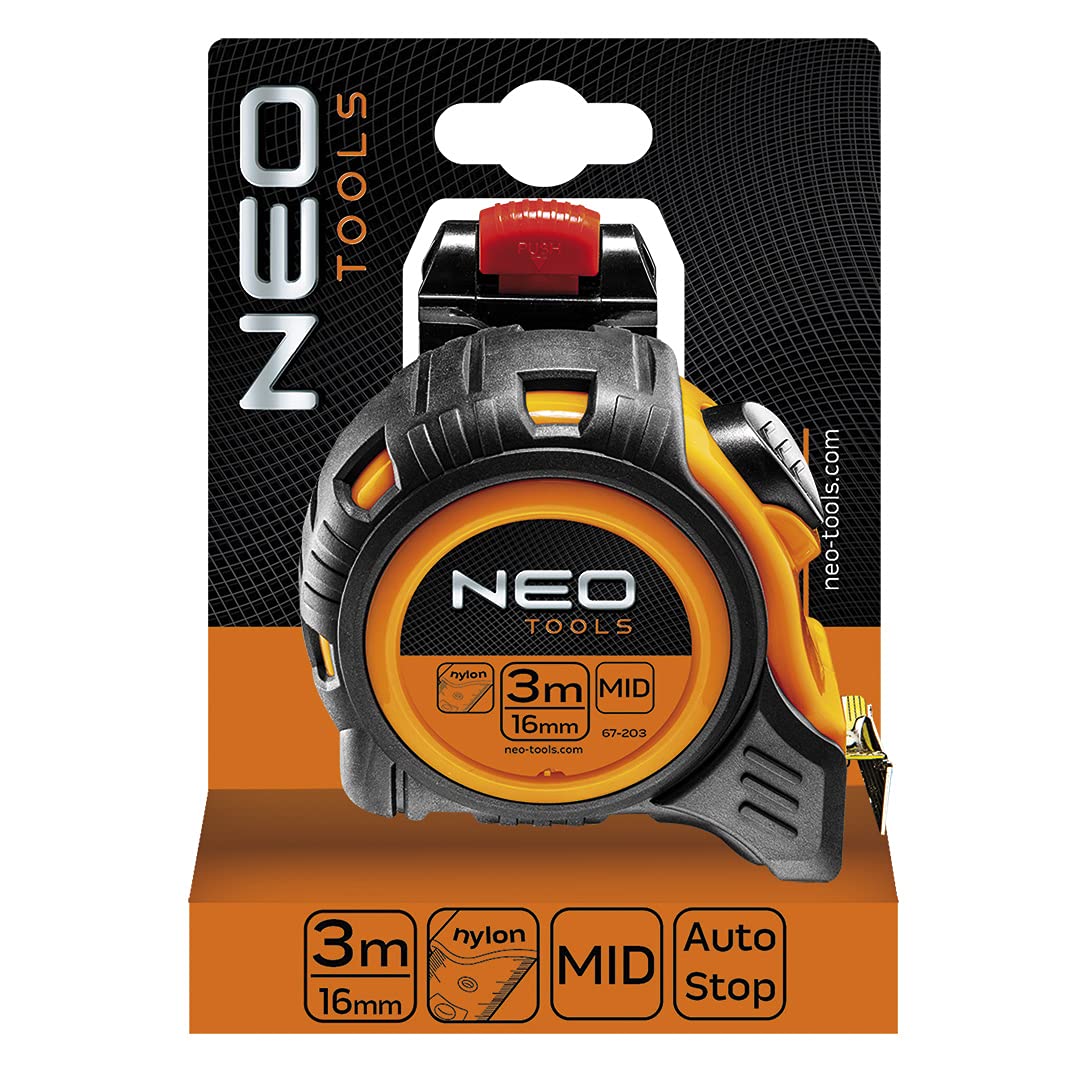 NEO TOOLS Mètre Ruban 3 m x 16 mm Autobloquant