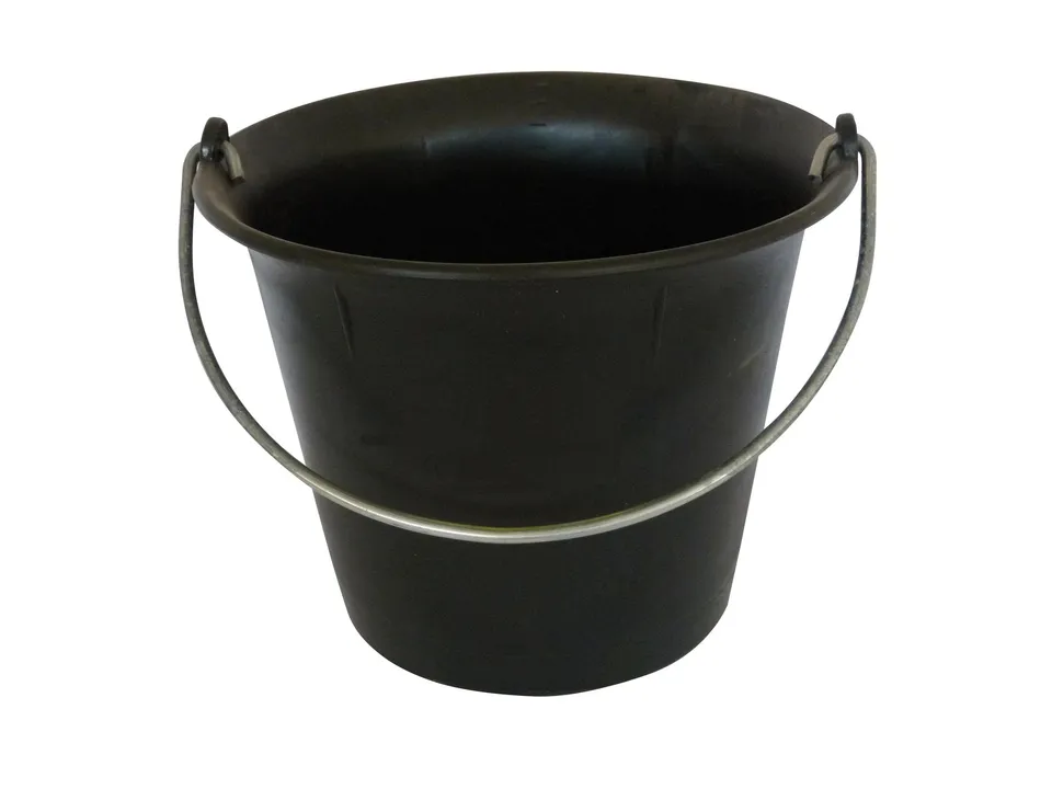 Mondelin 341020 Seau Maçon 11 L Noir Lot 10