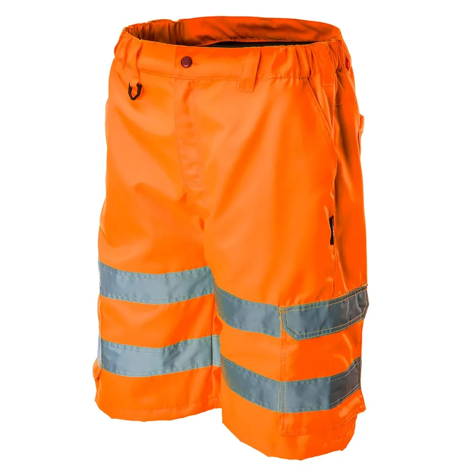 NEO TOOLS Short de Travail Orange L 245 g/m²