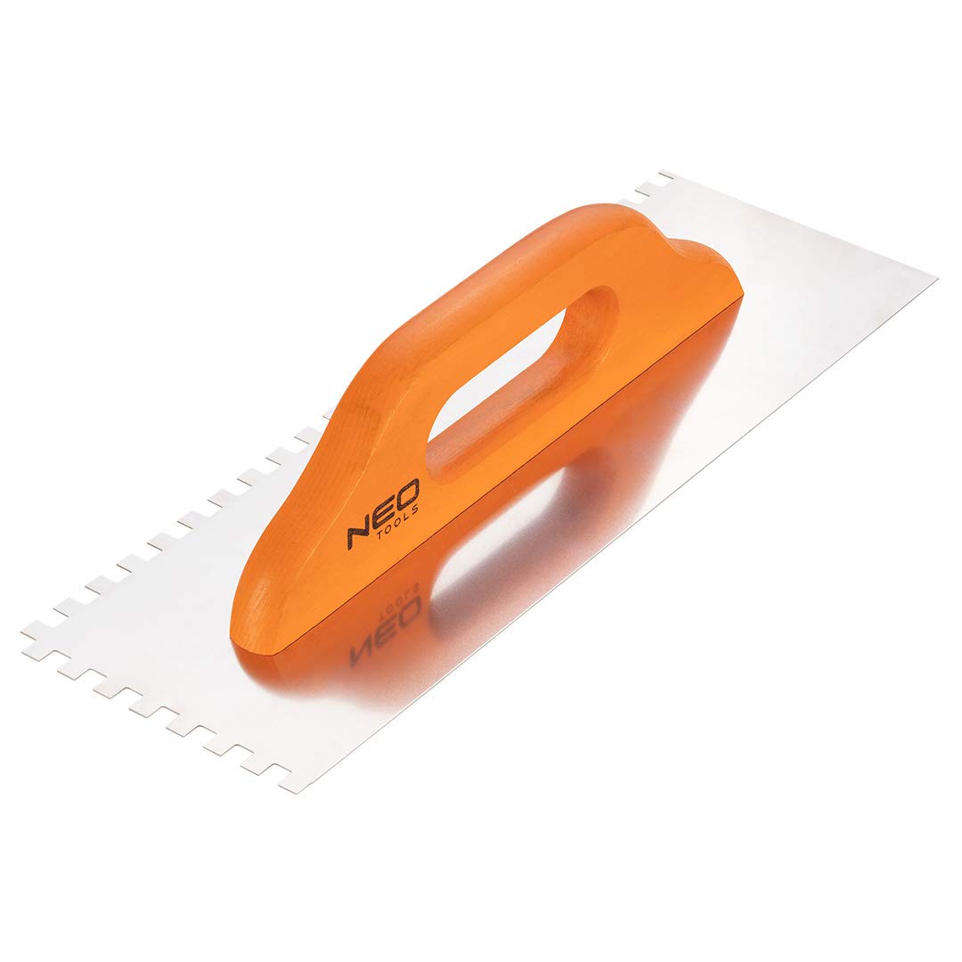 NEO TOOLS Truelle Dentelée 8x8x8 mm manche hêtre