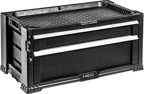 NEO TOOLS Servante atelier 2 tiroirs acier