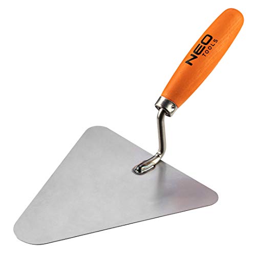 NEO TOOLS truelle coeur 200 mm manche bois col droit