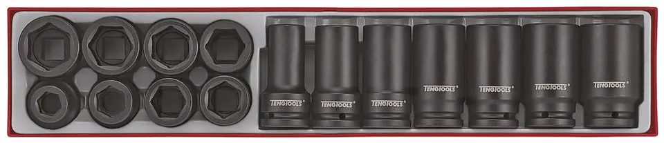 Teng Tools TTX4 coffret douilles à choc 3/4" 15 pièces