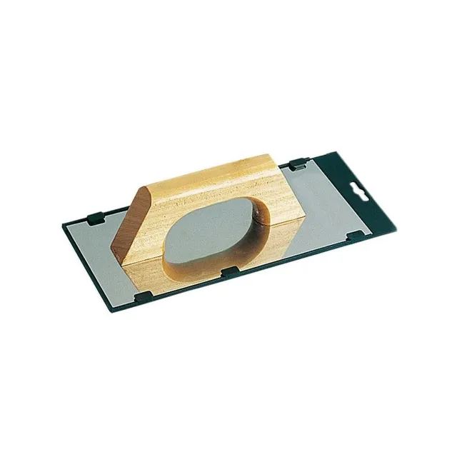 Mondelin platoir inox 30x14 cm poignée bois espagnol