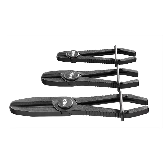NEO TOOLS 11-224 jeu 3 pinces à durites plastique