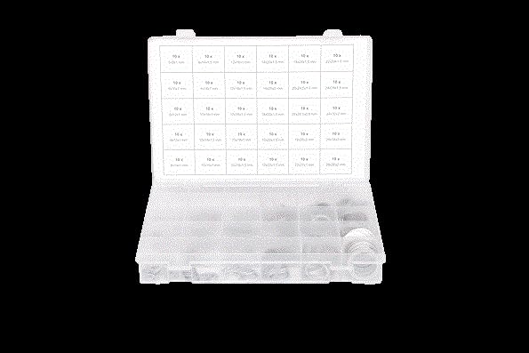 KS Tools 970.0160 joints alu 300 pcs étanchéité
