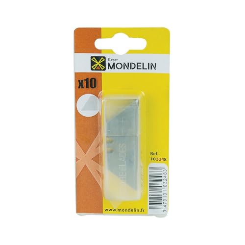 Mondelin 103248 Lames Trapèzes Cutter x10