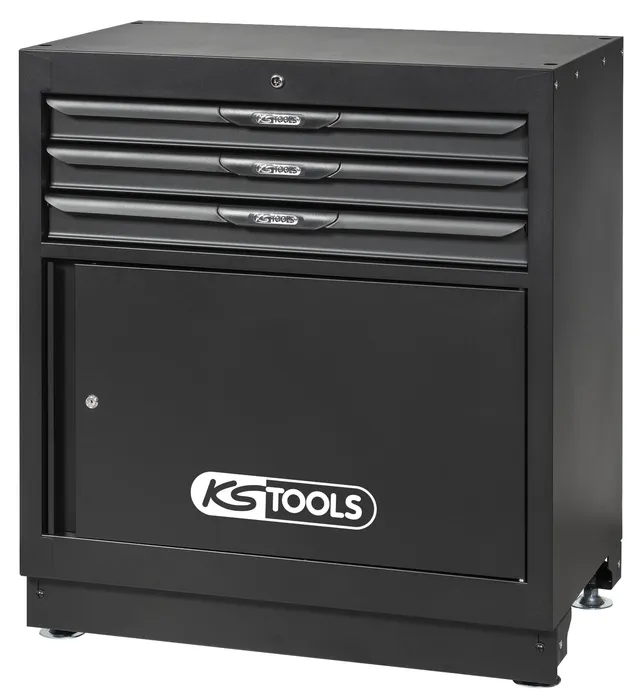 KS Tools 810.8004 bloc 3 tiroirs avec porte 34''