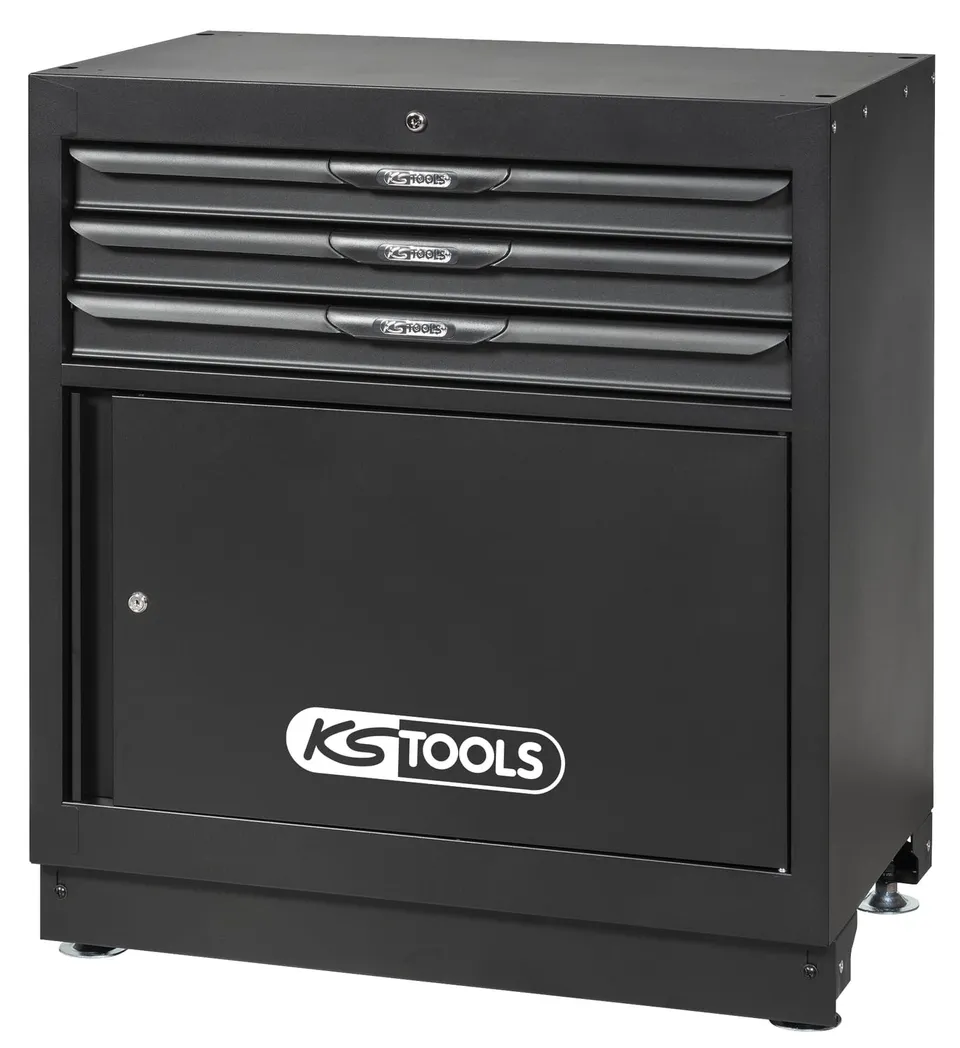KS Tools 810.8004 bloc 3 tiroirs avec porte 34''
