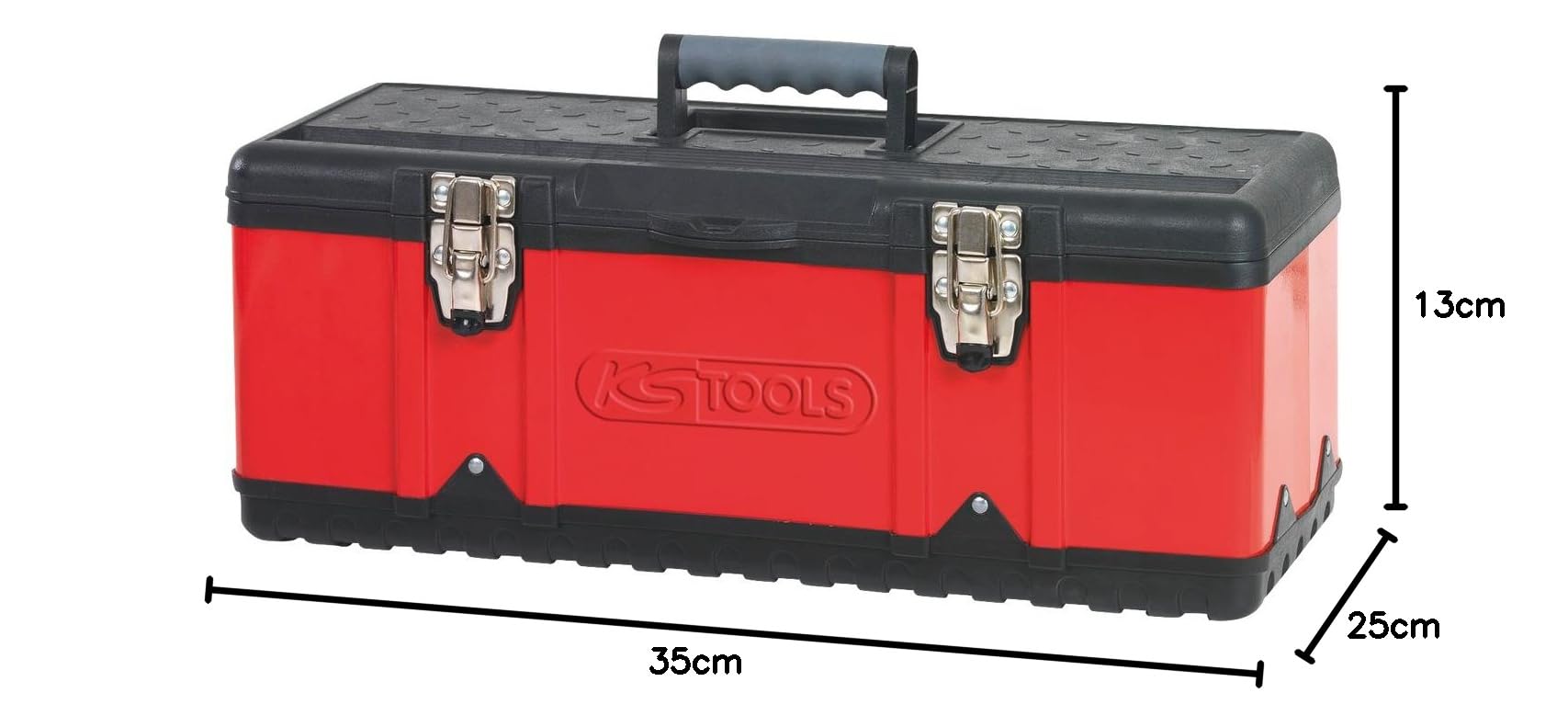 KS Tools 850.0345 boîte à outils 582 mm bi-matière