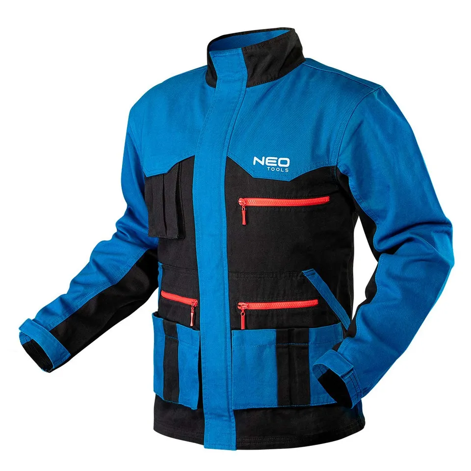 NEO Tools HD+ veste de travail homme coton bleu-noir