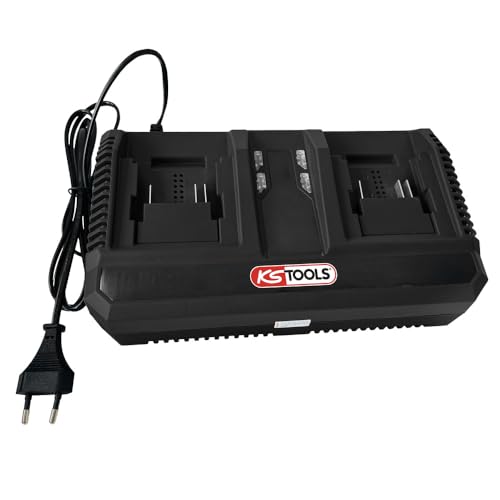 KS TOOLS 515.4706F double chargeur batterie 18V 8A