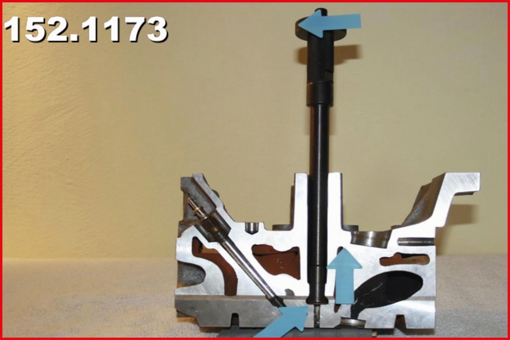 KS Tools 152.1173 extracteur joint injecteur cuivre
