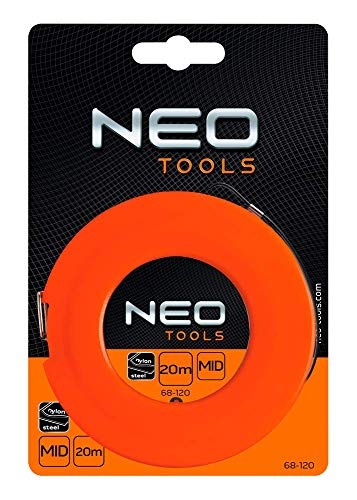 NEO TOOLS 68-120 mètre ruban 20 m acier nylon