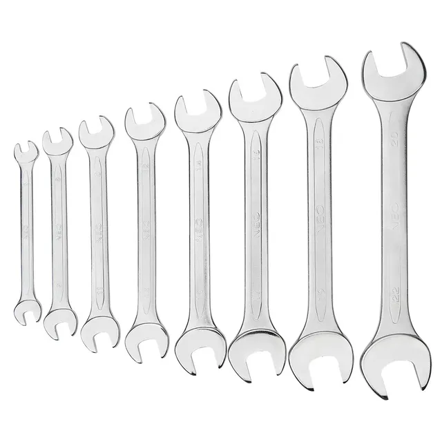 NEO TOOLS 09-851 jeu clés mixtes 8 pcs 6-22 mm satiné