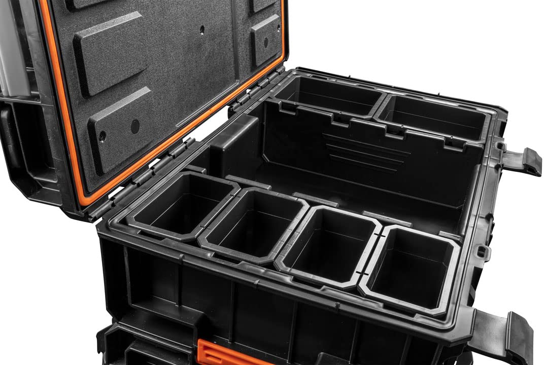 NEO TOOLS Mallette étanche modulaire 200 noire