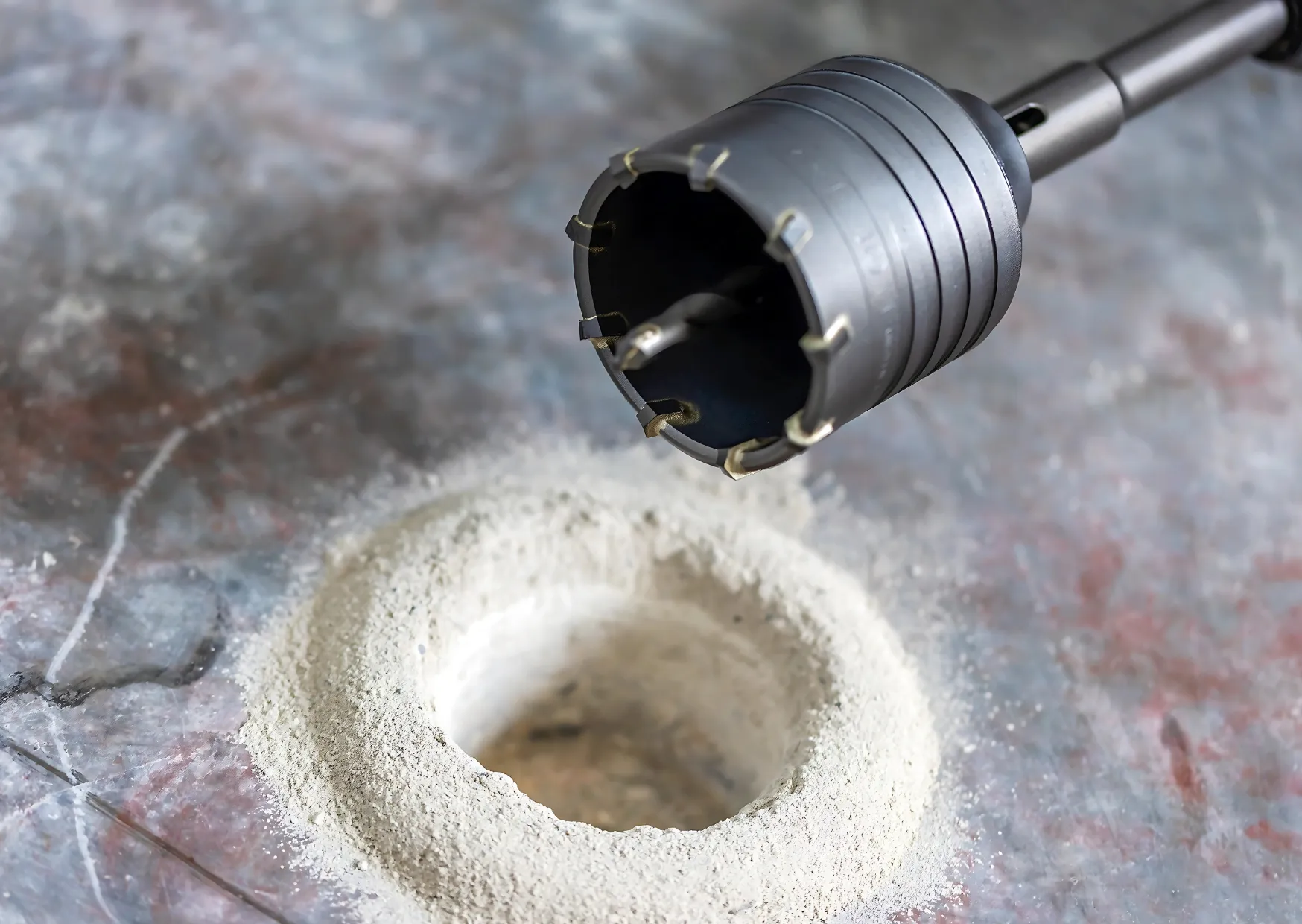 Guillet Trépan Coromax SDS-Max béton armé
