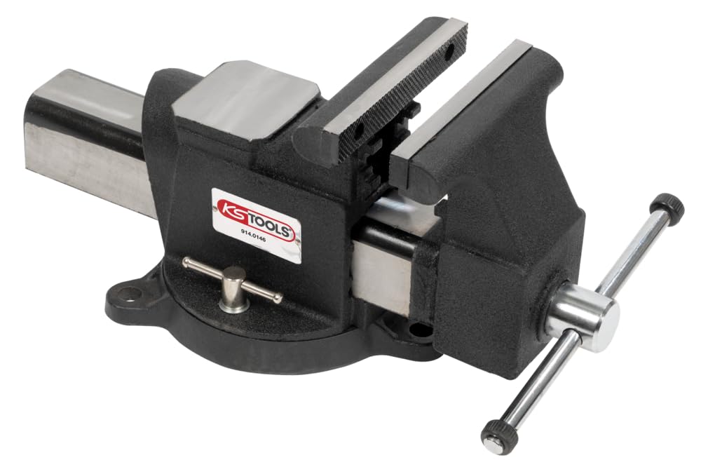 KS Tools 914.0144 étau mors parallèles 100 mm tournant