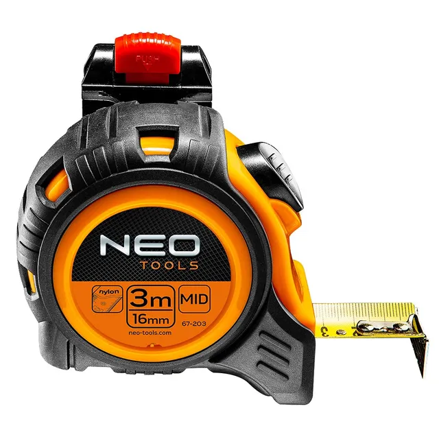 NEO TOOLS Mètre Ruban 3 m x 16 mm Autobloquant
