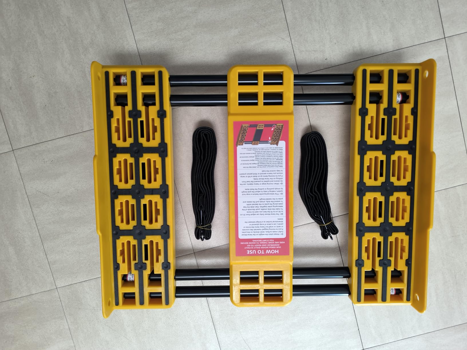 Oneon chariot transport réglable 91 cm 907 kg