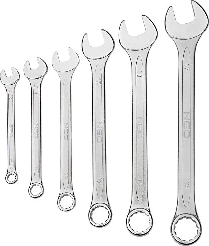 NEO TOOLS 09-752 clés mixtes 6-22 mm 12 pièces CrV