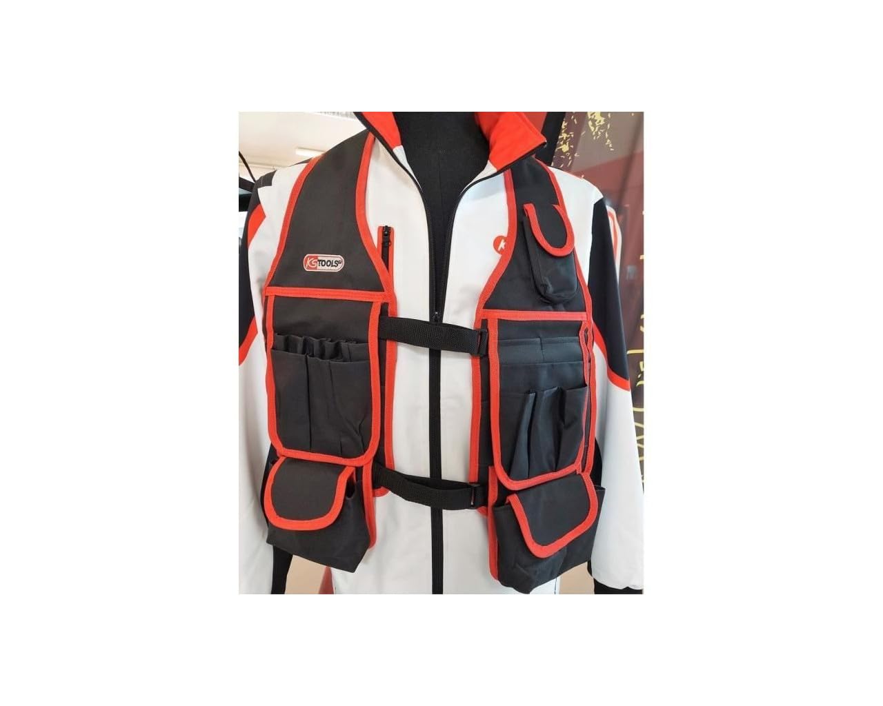 KS Tools 850.0303 gilet de travail polyester universel