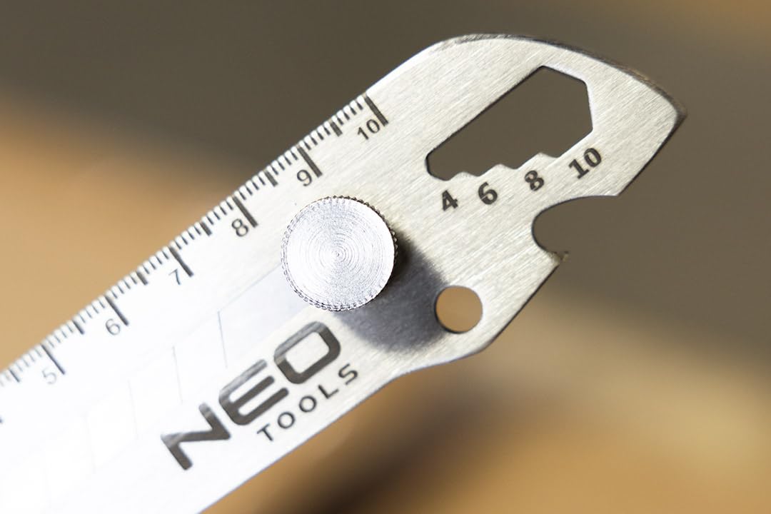 NEO TOOLS 63-713 Cutter 18 mm inox 155 mm gradué