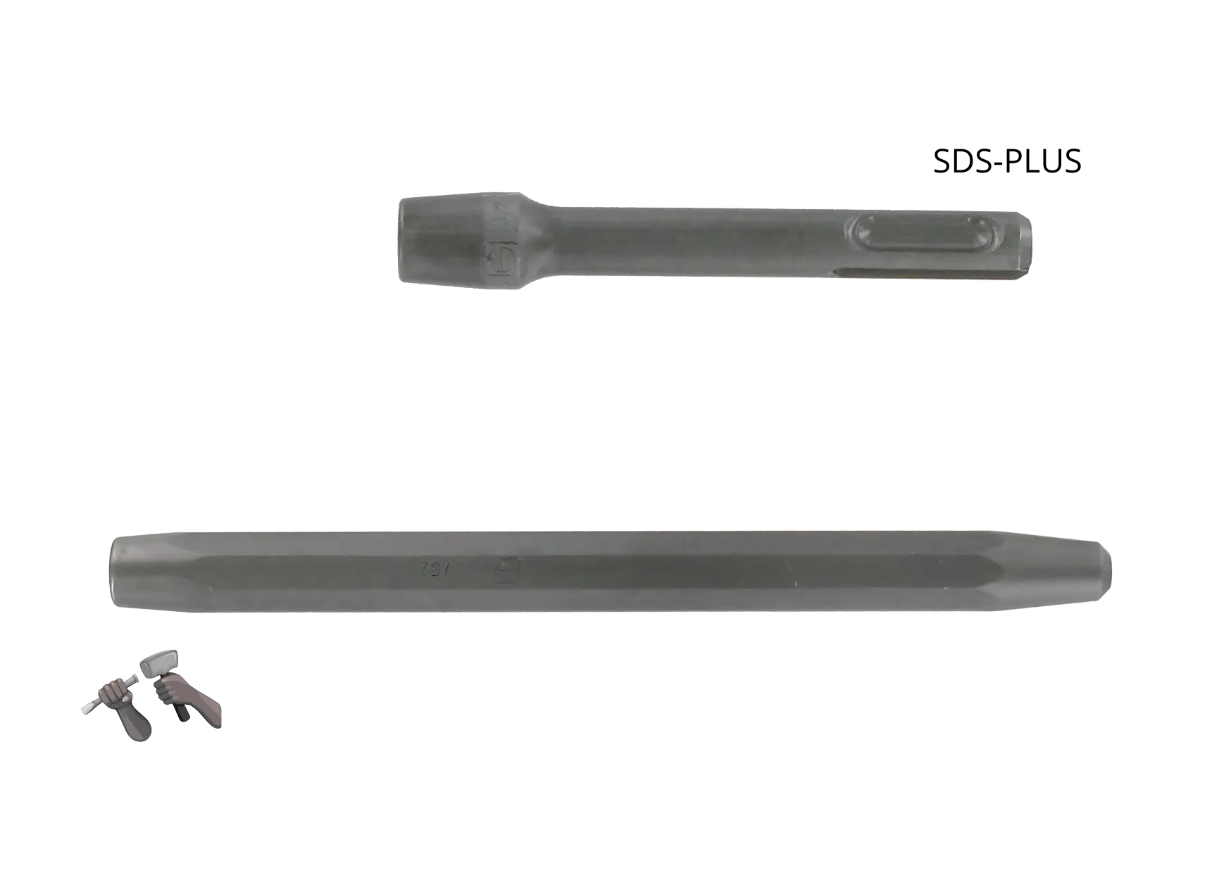 Guillet Porte-boucharde cône MG outil bouchardage