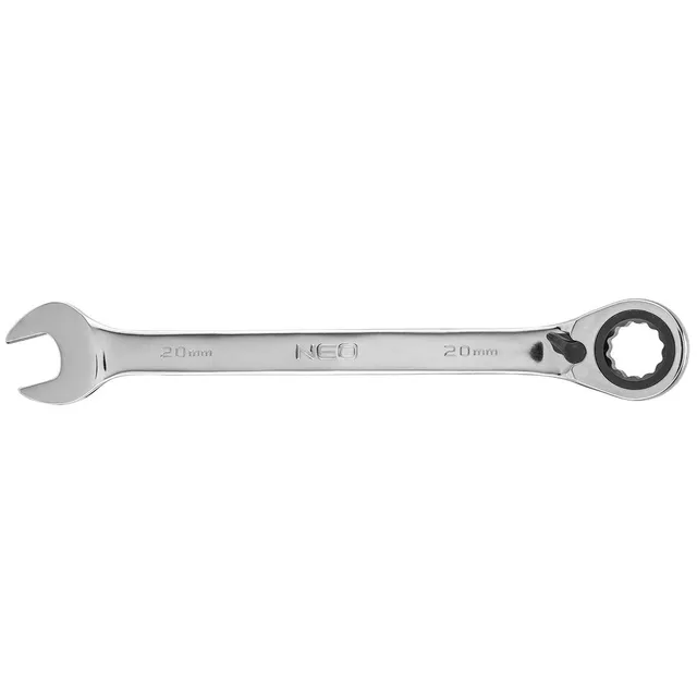 NEO TOOLS 09-332 Clé mixte à cliquet 20 mm 72 dents
