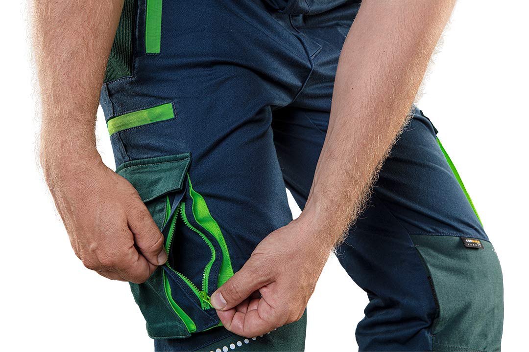 NEO TOOLS salopette de travail bleue taille L poches multiples
