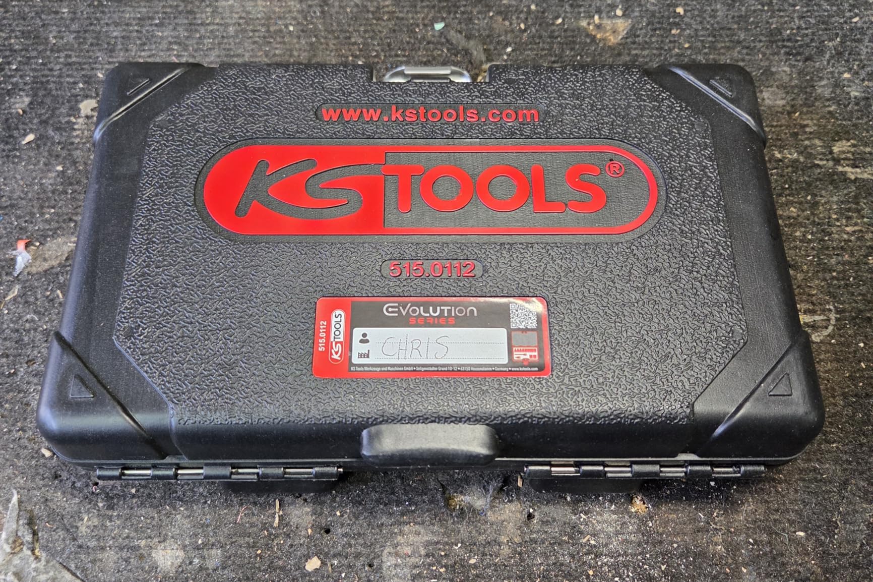KS Tools 515.0112 Coffret douilles à choc 1/2" 12 pièces Cr-Mo