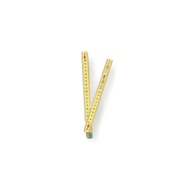 Mondelin double-mètre bois 2 m pliant mesure chantier