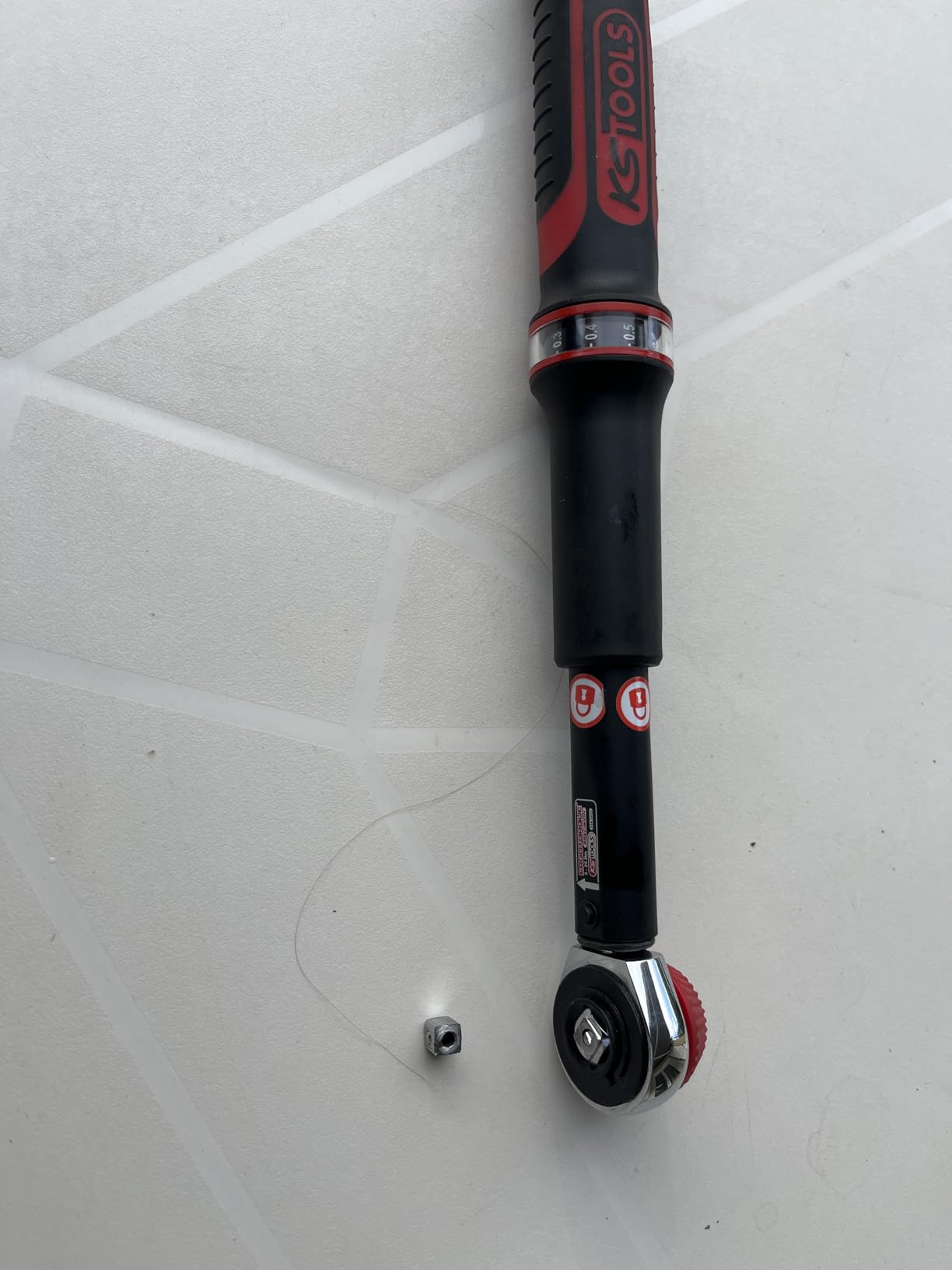 KS Tools 516.1442 ERGOTORQUEprecision Clé dynamométrique 1/4" 5-25 Nm