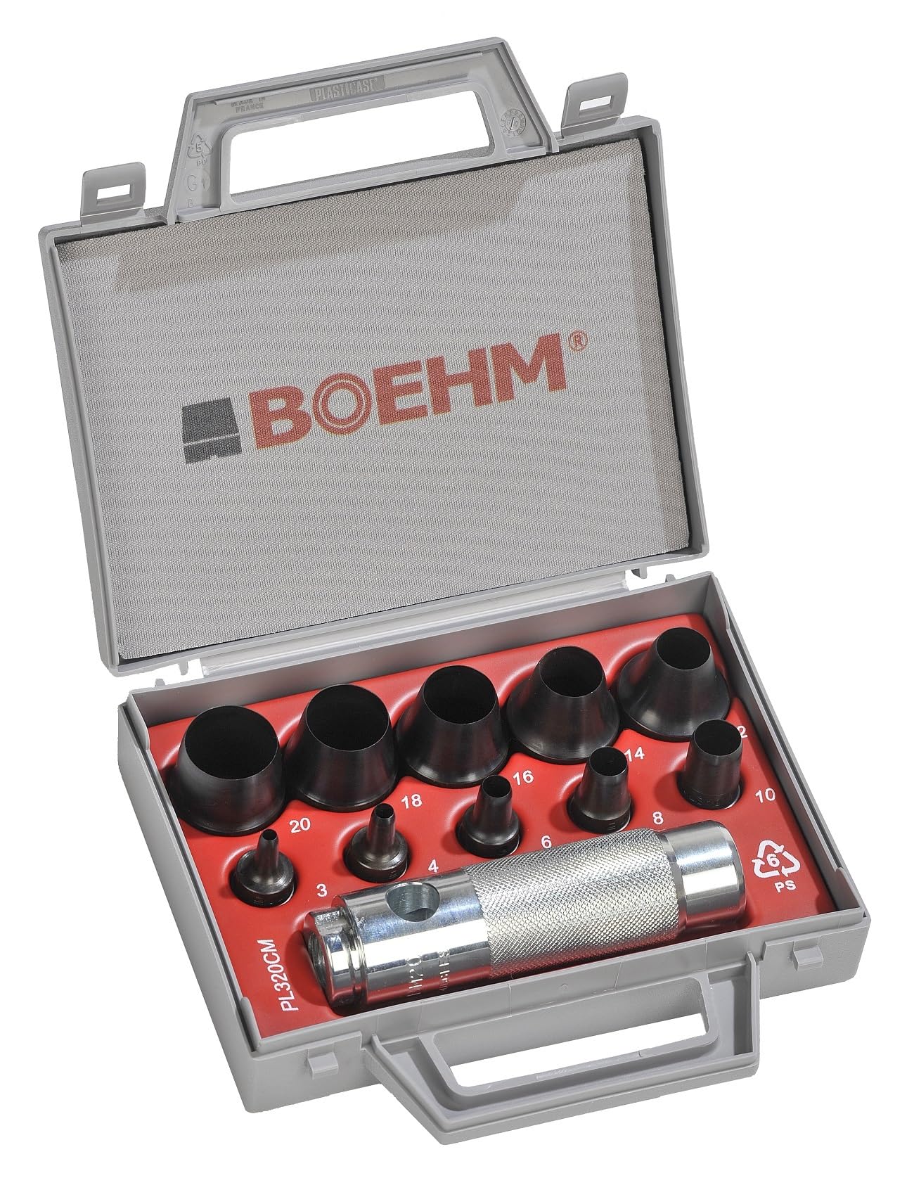Boehm coffret emporte-pièces 2-50 mm 29 pièces
