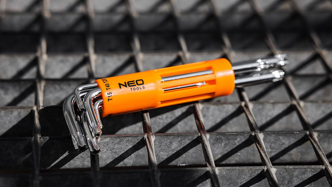 NEO TOOLS 09-524 jeu 8 clés torx coudées T10H-T50H