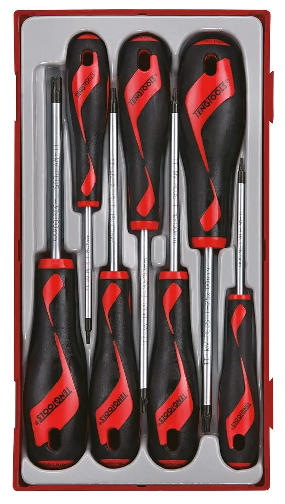 Teng Tools TT1 jeu de tournevis TX TPX 7 pièces Torx
