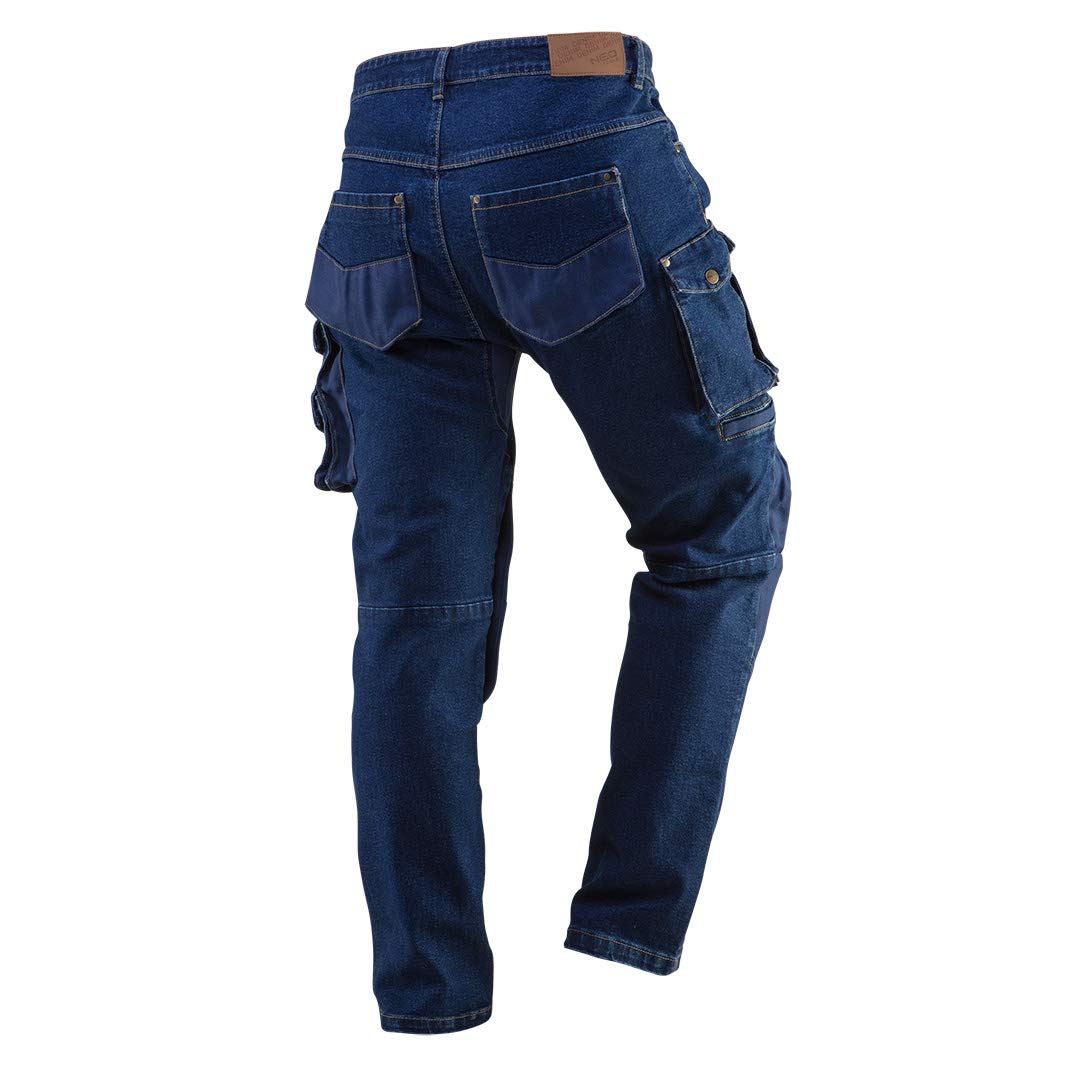 Neo Tools pantalon travail homme cargo XXL multipoches