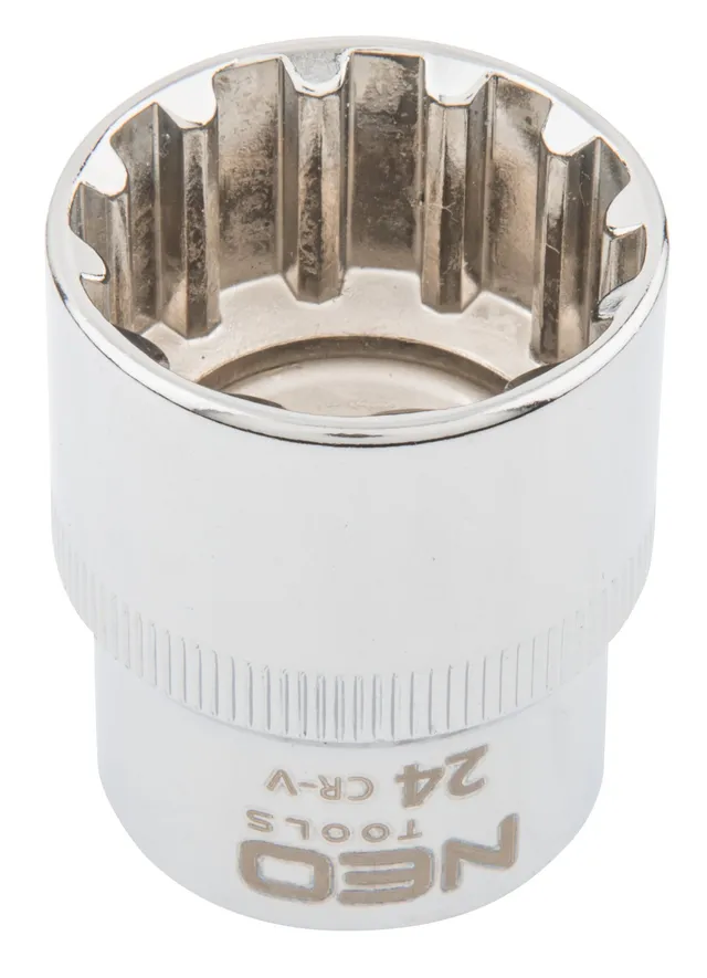 NEO TOOLS 08-596 douille 1/2" 24 mm spline