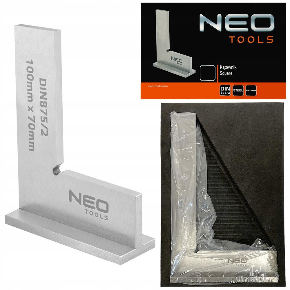 NEO TOOLS 72-031 équerre à chapeau 100x70 mm acier