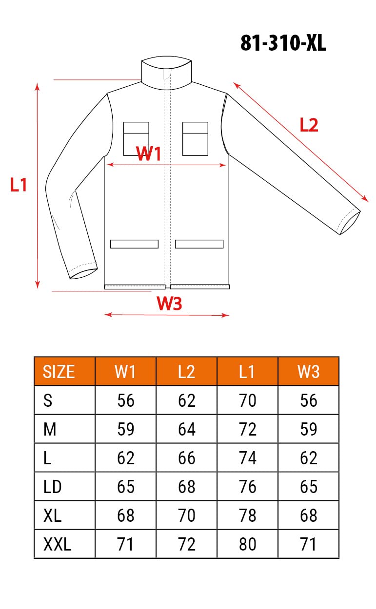 NEO TOOLS gilet veste de travail 2 en 1 XL